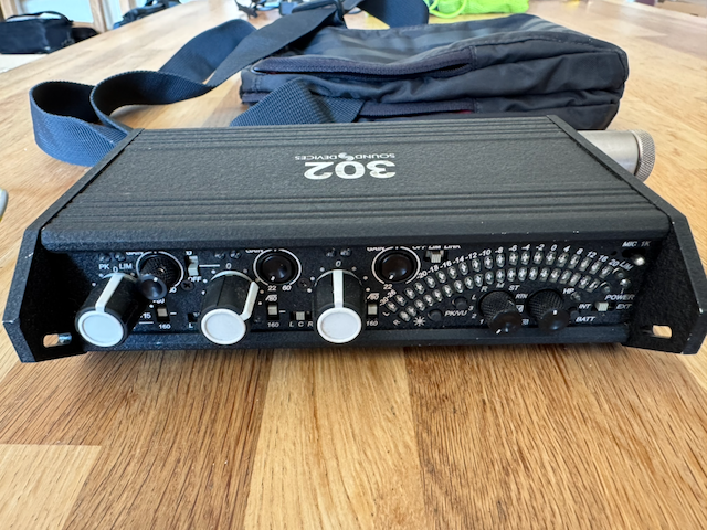 Sound Devices 302 top-down