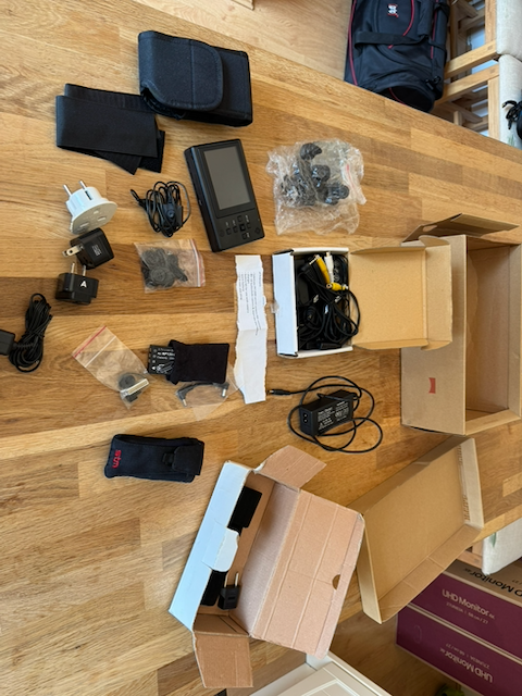 Lawmate covert kit with chargers and accessories